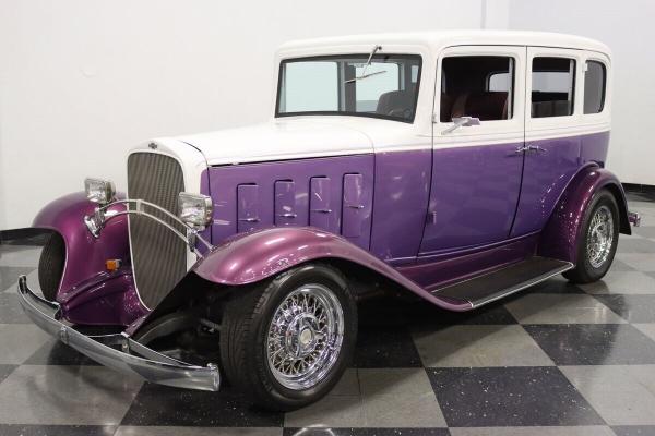 1932 Chevrolet Sedan Streetrod Fuel Injected 350 V8 543 Miles