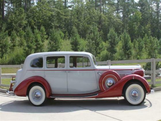 1937 Packard Super Eight 4Dr Limousine Sedan