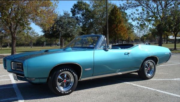 1968 Pontiac GTO Convertible Matching Vins