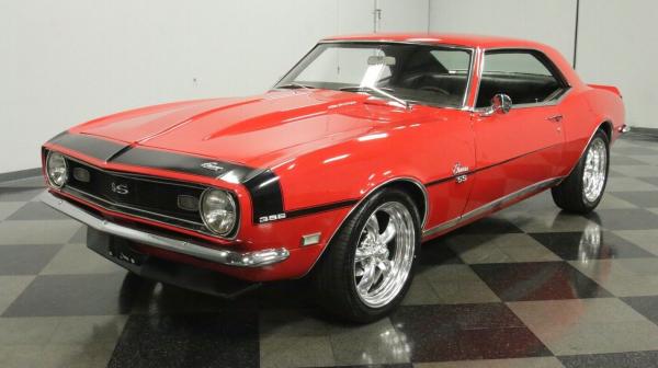 1968 Chevrolet Camaro SS 454 Tribute Matador Red 55271 Miles