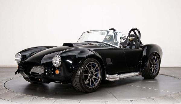 1965 Factory Five Racing Cobra Black Roadster 1526 Miles