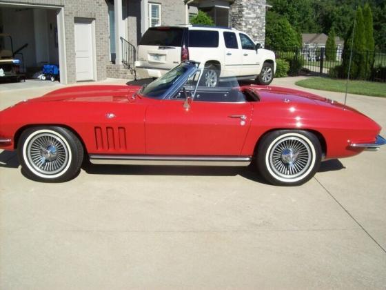 1965 Chevrolet Corvette Stingray Convertible 9677 Miles