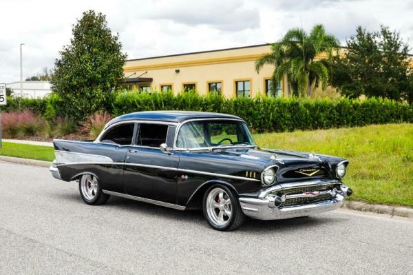 1957 Chevrolet Bel Air Pro Touring Sedan 15620 Miles