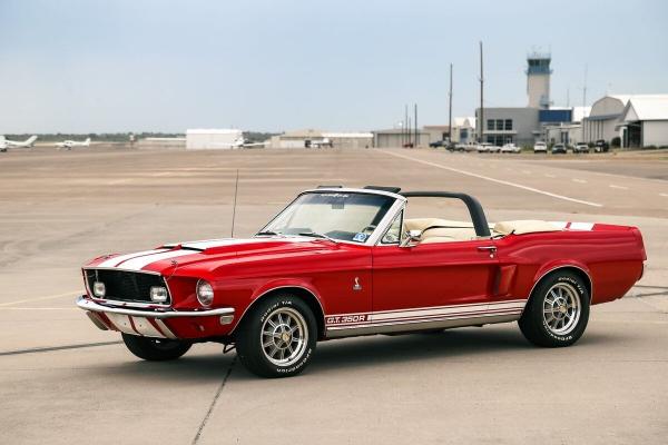 1968 Ford Mustang GT350R Convertible Tribute 196 Miles Red