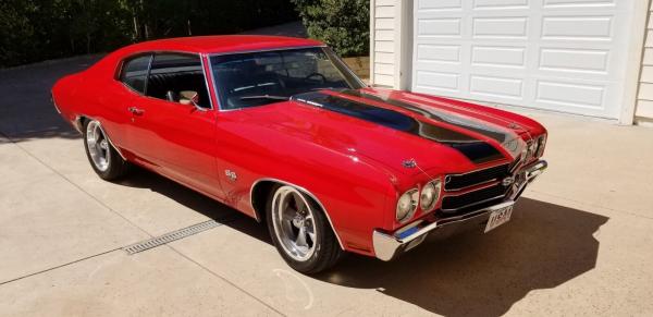 1970 Chevrolet Chevelle Recent Restauration Cranberry Red 83000 Miles