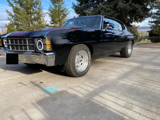 1972 Chevrolet Chevelle malibu frame off restoration Silverado Gen 5 V8 500 Miles