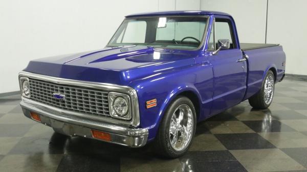 1971 Chevrolet C 10 350 v8 auto transmission blue 84744 Miles