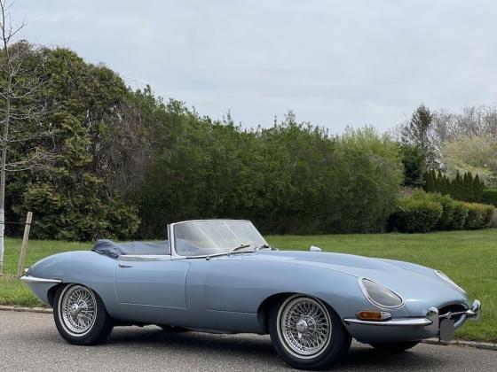 1965 Jaguar E Type Series I Opalescent Silver 54000 Miles