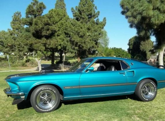 1969 Ford Mustang 428 SCJ Manual Mach 1