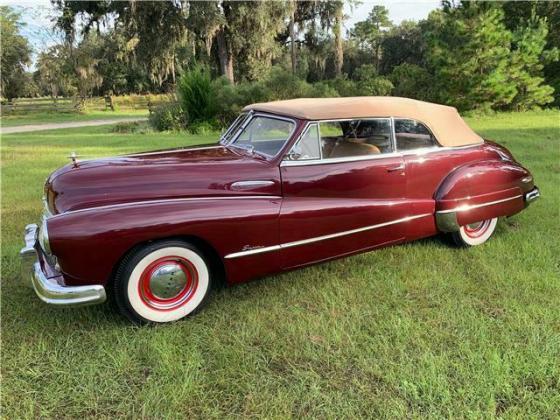 1948 Buick Super Chrome Convertible 8 Cyl