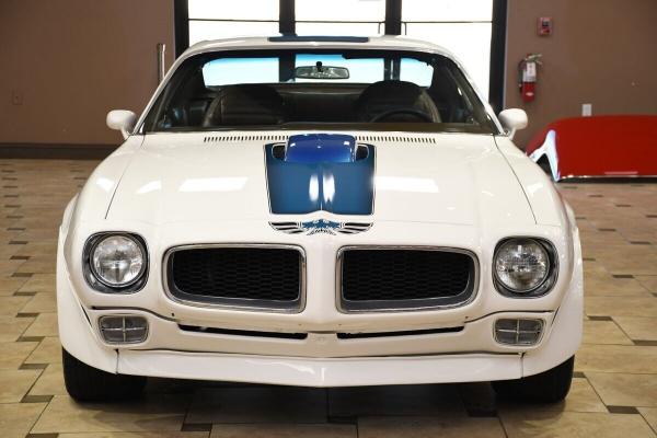 1972 Pontiac Trans Am Cameo White and Tyrol Blue 455CI V8