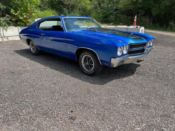 1970 Chevrolet Chevelle SS 396 4SPD 12 BOLT F41 PS 38093 Miles