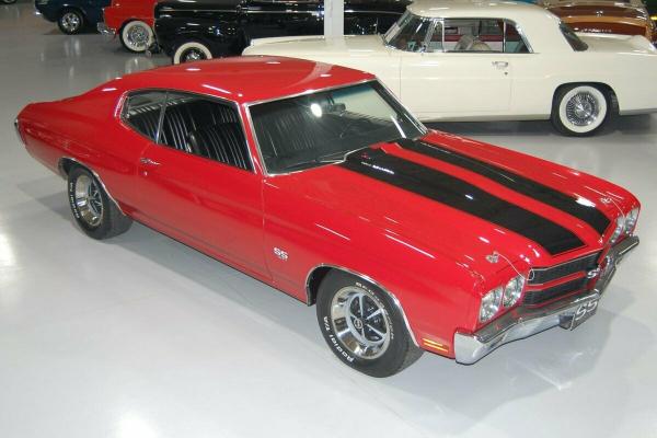 1970 Chevrolet Chevelle Cranberry Red 63882 Miles