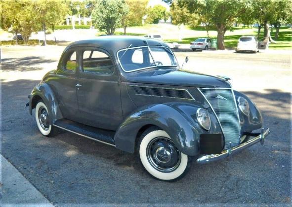 1937 Ford 5 Window Coupe 29357 Miles