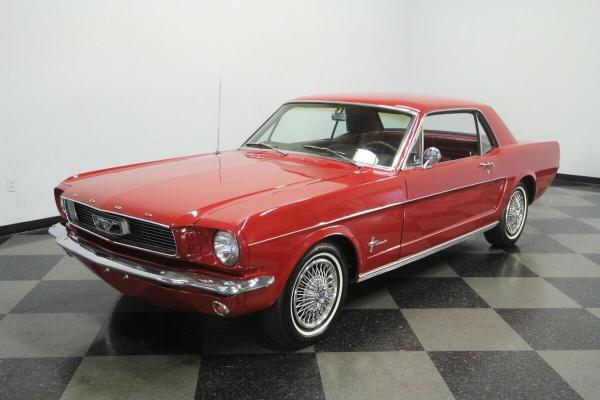 1966 Ford Mustang 200 CI Inline 6 51435 Miles