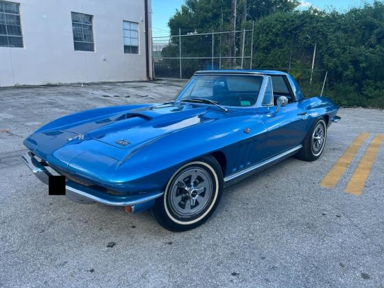 1966 Chevrolet Corvette Blue 4spd many options