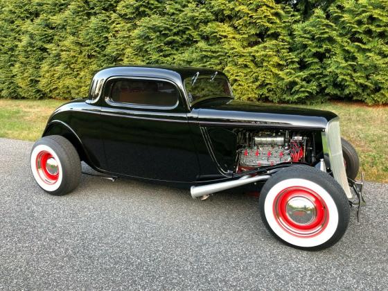 1934 Ford 3 Window 8 Cyl Coupe