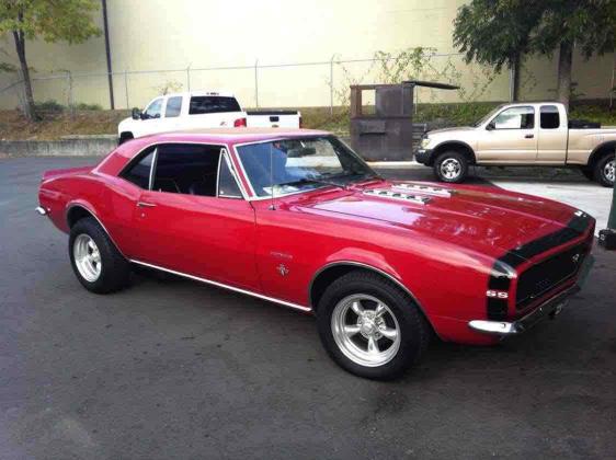 1967 Chevrolet Camaro Supercar SS Manual RWD