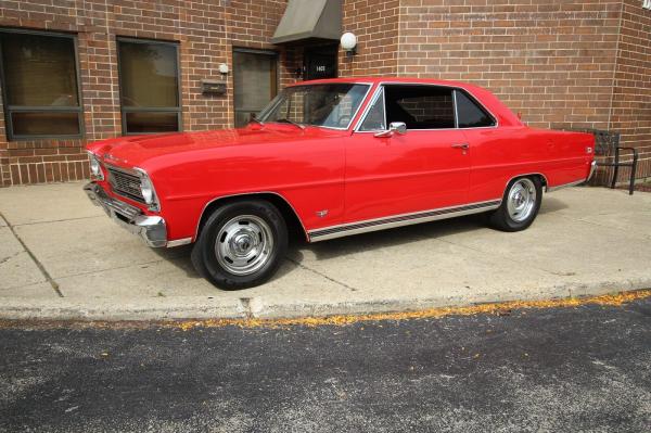 1966 Chevrolet Nova Coupe V8 350 Engine