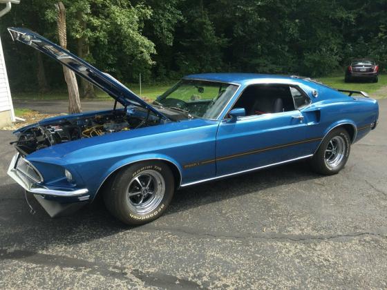 1969 Ford Mustang 390 Mach 1 Restored