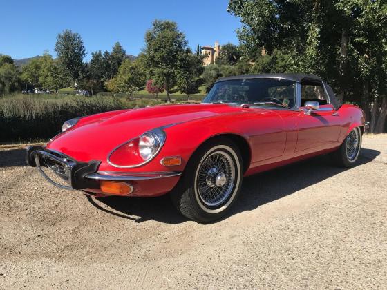 1973 Jaguar E-Type V12 OTS 5300 4 Speed Manual