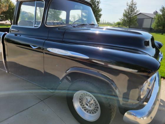 1957 Chevrolet Cameo 327 V8 4 spd Pickup 93227 Miles