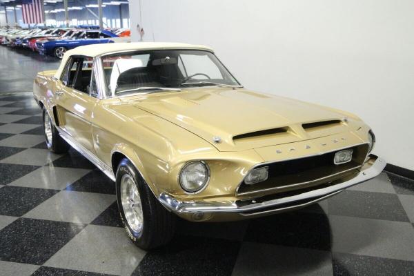 1968 Ford Mustang Shelby GT500 Convertible 40763 Miles