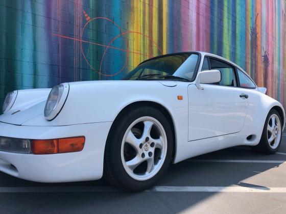 1977 Porsche 911 electric vehicle conversion Tesla Motor