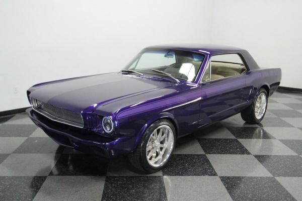 1966 Ford Mustang Restomod FUEL INJECTED 302 V8 386 Miles