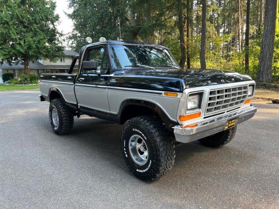 1978 Ford F 150 Ranger short bed 4x4 351 original paint no rust