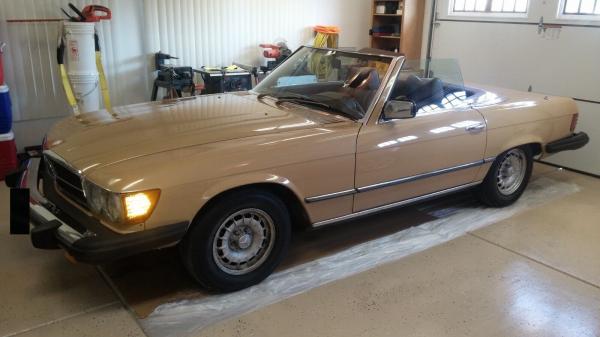 1979 Mercedes Benz 450 SL Runs and drives great 112950 Miles