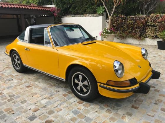 1973 Porsche 911 flat six 915 5 speed manual 91930 Miles