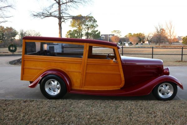 1933 Ford Coupe Woodie 6850 Miles