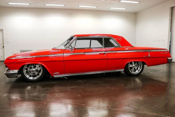 1962 Chevrolet Impala SS Restomod 1999 Miles RED Coupe 409ci V8