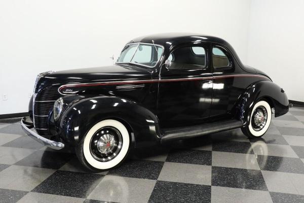 1939 Ford 5 Window Coupe glossy paint sharp interior 61565 Miles