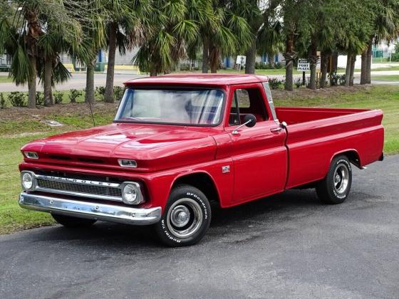 1966 Chevrolet C 10 Custom great truck 327 V8 engine 36962 Miles