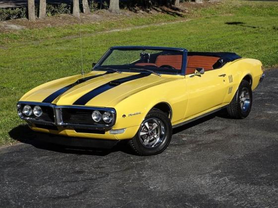 1968 Pontiac Firebird Convertible 46172 Miles