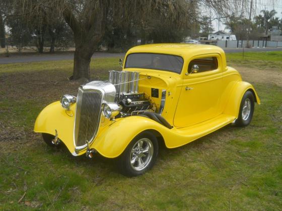 1934 Ford Coupe Excellent Running and Driving 4500 Miles