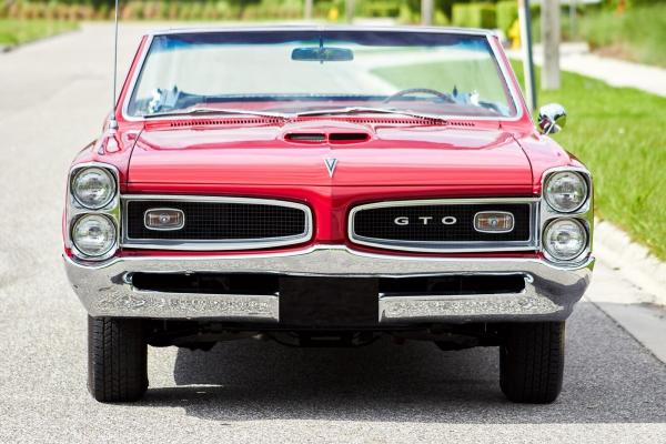 1966 Pontiac GTO Convertible Frame Off Restored 389 Tri Power 99944 Miles