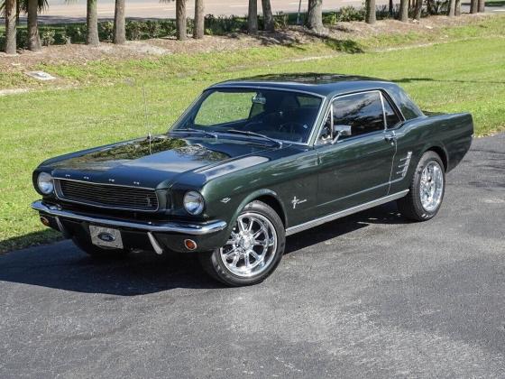 1966 Ford Mustang Coupe Restomod loaded up V8 9766 Miles