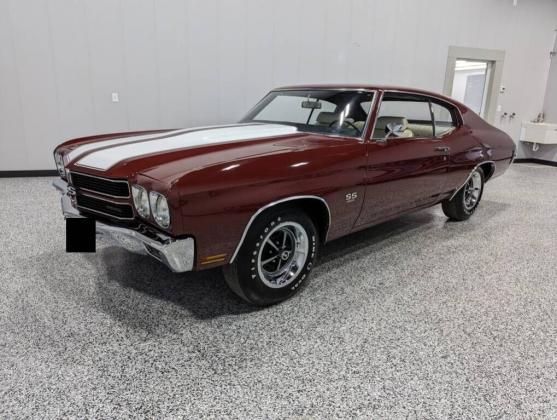 1970 Chevrolet Chevelle SS 454 LS5 fresh restoration Black Cherry paint