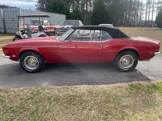 1968 Chevrolet Camaro SS ONVERTIBLE 350 ENGINE 4 SPEED 19250 Miles