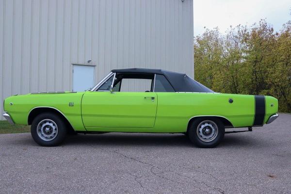 1968 Dodge Dart GTS 2 door convertible 340 V8 70341 Miles