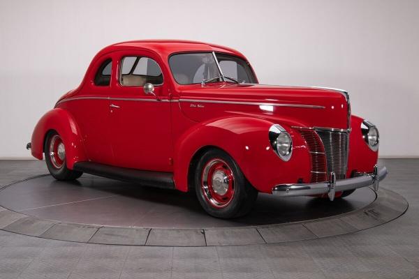 1940 Ford Coupe Street Rod 350 V8 Automatic All Steel 54767 Miles