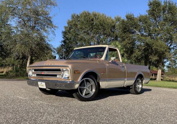 1968 Chevrolet C 10 LS1 320hp Swap Rare Factory Color Combination