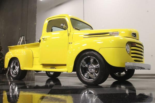 1949 Ford F 1 unique build vivid paint terrific upgrades