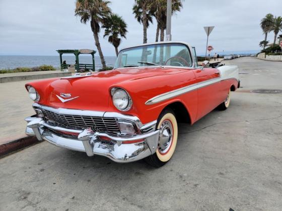 1956 Chevrolet Bel Air CONVERTIBLE RESTORED sanded and repainted