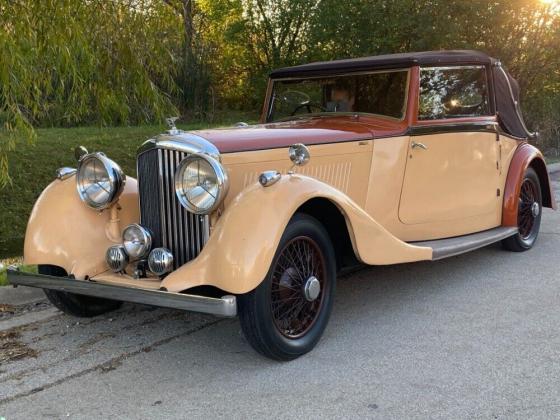 1935 Bentley Derby 3.5 Litre Drophead Coupe original engine