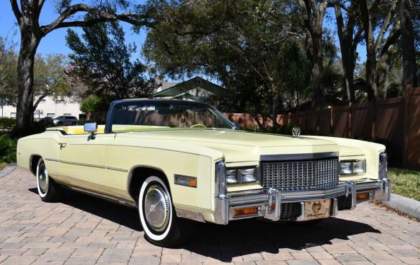 1975 Cadillac Eldorado Convertible Bill Mitchell 3758 Miles