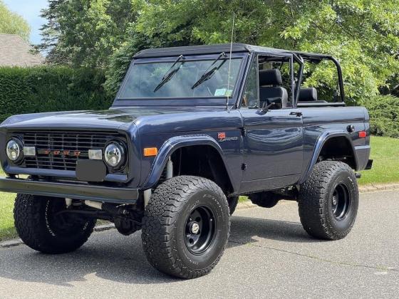 1976 Ford Bronco Convertible extensively restored 2040 Miles